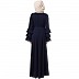 Umbrella abaya with bell sleeves- Navy Blue Umbrella abaya with bell sleeves- Navy Blue